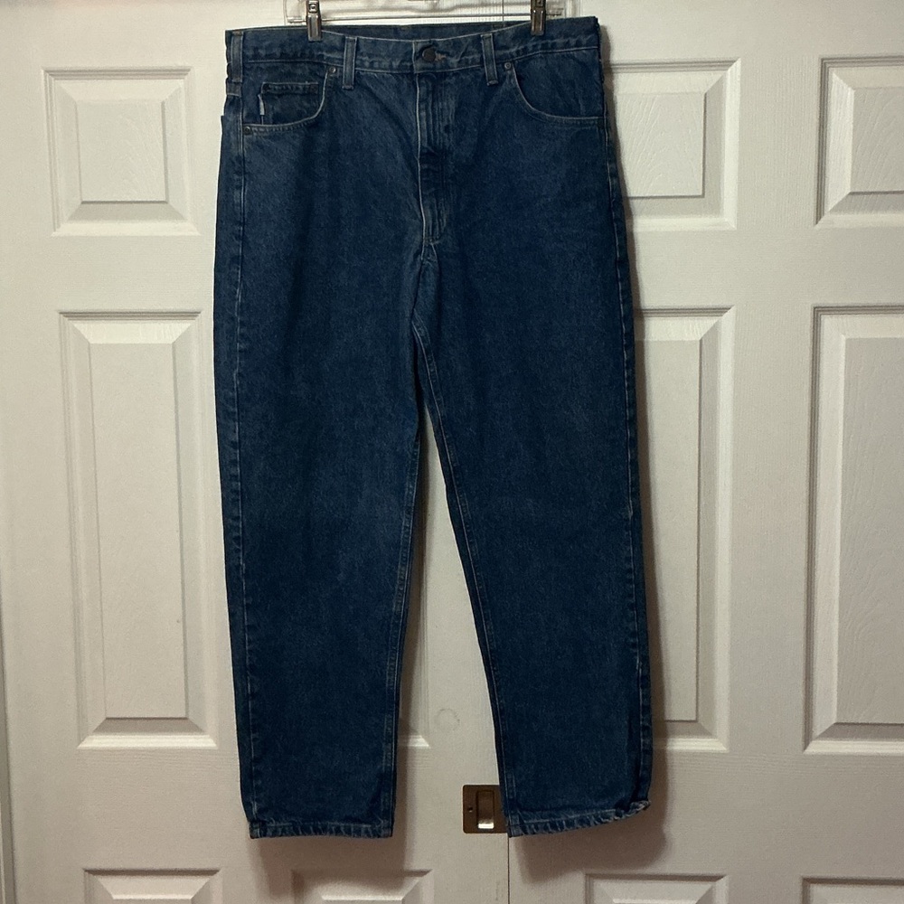 Carhartt Classic Men's Dark Blue Denim Jeans
